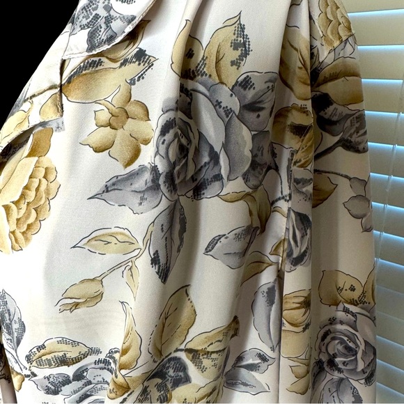 Alfred Dunner Floral Button-Up Blouse | Size 20 | - Picture 7 of 7